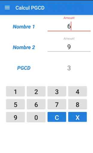 GCD Calculator - Greatest common divisor 1