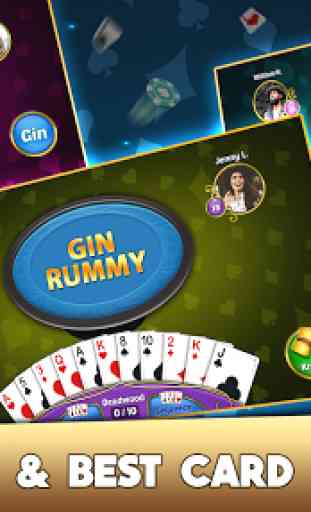 Gin Rummy - 2 Player Free Card Games 1