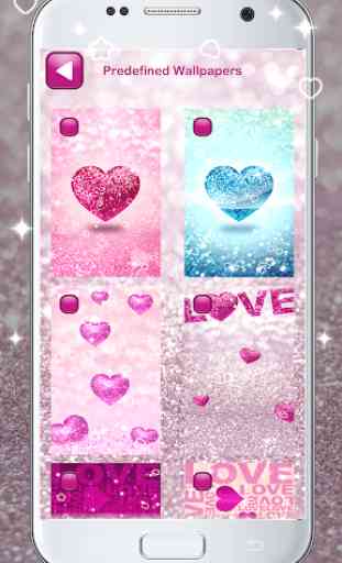 Glitter Love Wallpaper 1