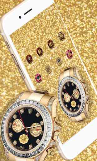 Gold Diamond HD Watch 1