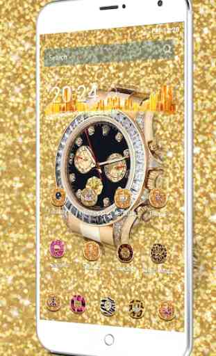 Gold Diamond HD Watch 3