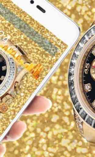 Gold Diamond HD Watch 4