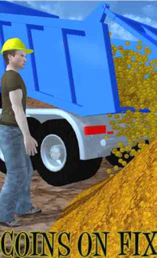 Gold Miner Rush Truck Drive 3