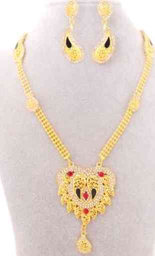 Gold Necklace Design 4
