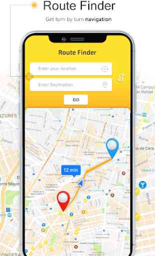 GPS Location Map Finder & Area Calculator App 1