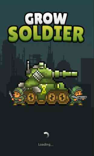 Grow Soldier - Idle Merge game 1