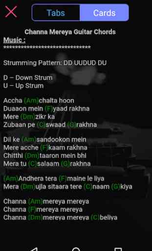 Guitar Tabs & Chords Bollywood Songs (Hindi) 3