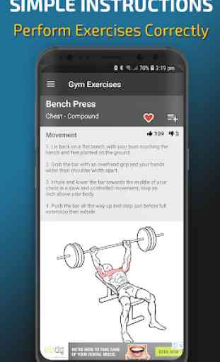 Gym Exercises & Workouts 4
