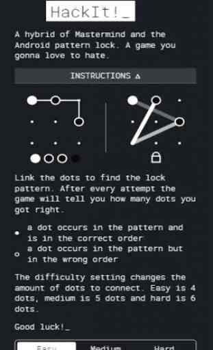 Hack It! : Android Pattern Hacking Game 3