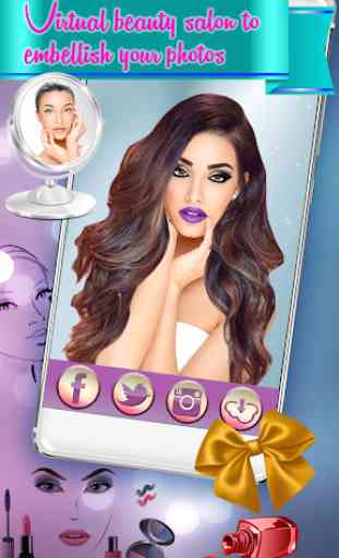 Hairstyle & Makeup Beauty Salon with Photo Effects 1
