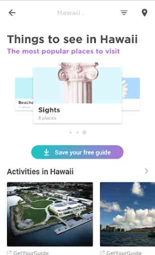 Hawaii Travel Guide in English with map 2