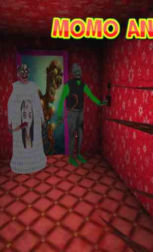 Horror Granny Momo Zombi: Chapter 2 scary Game 2