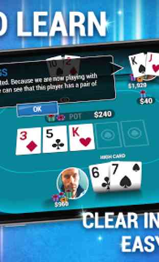 How to Play Poker - Learn Texas Holdem Offline 3