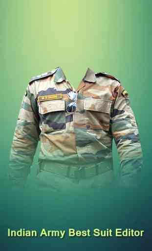 Indian Army Photo Uniform Editor - Army Suit maker 2
