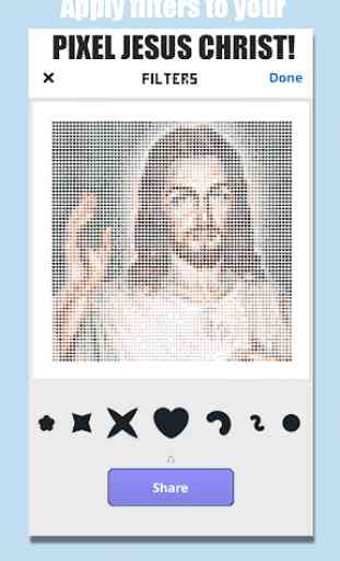 Jesus Pixel Art 4