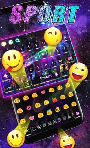 Keyboard theme for Sports 3