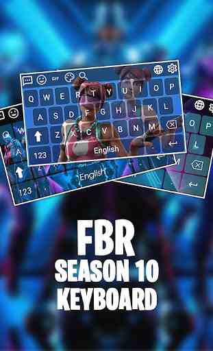 Keyboard Theme Fort FBR Season X - FBR S10 1
