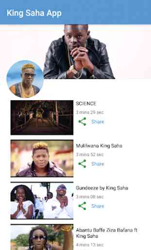 King Saha Music App 1