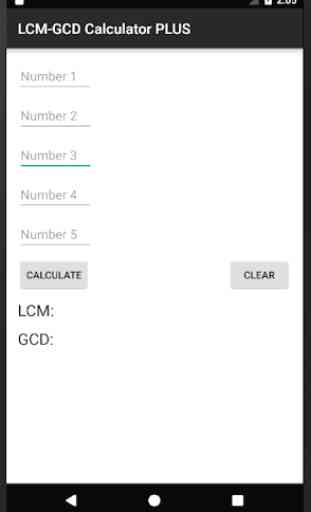LCM-GCD Calculator PLUS 1