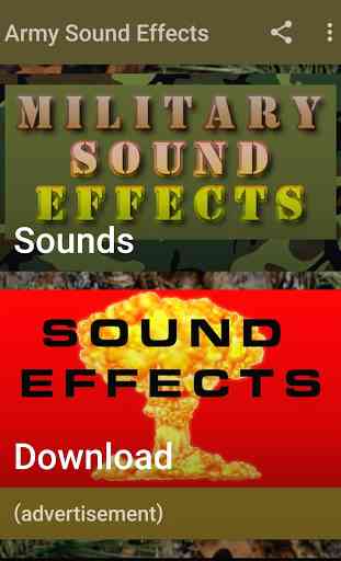 Military Sound Effects 1