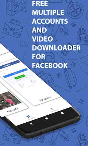 Multi FB - Multi Account for Facebook & Save Video 2