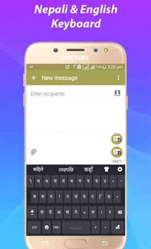 Nepali and English Keyboard: Nepali typing keypad 2