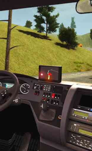 Offroad Bus Hill Driving Sim: Mountain Bus Racing 4