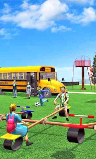 Offroad High School Bus Simulator Free 1