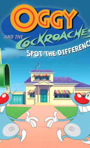 Oggy and the Cockroaches - Spot The Differences 1