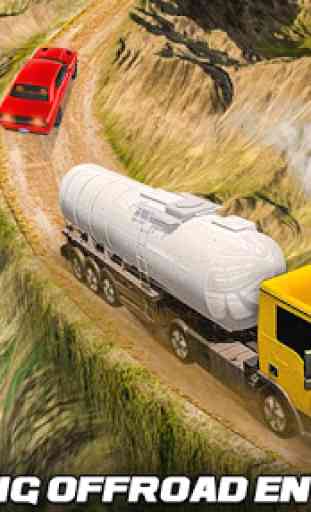 Oil Tanker Truck Drive 3D: Uphill Driving Fun 2