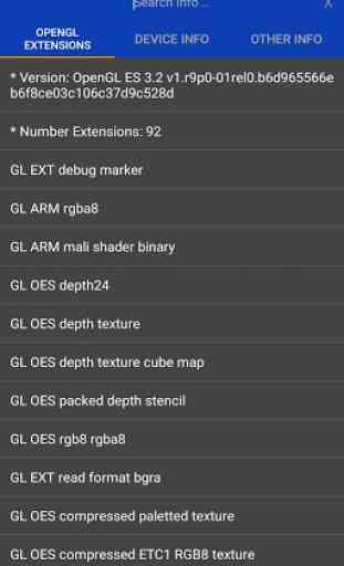 OpenGL Extensions View And CPUz Info 1