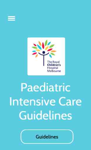 Paediatric Intensive Care 1