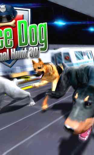 Police Dog Criminal Hunt 3D 2