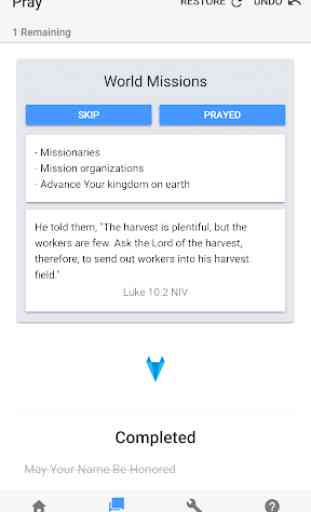Pray Through Prayer List App 3