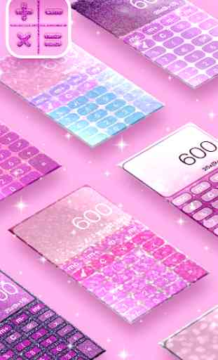 Pretty Pink Glitter Calculator 1