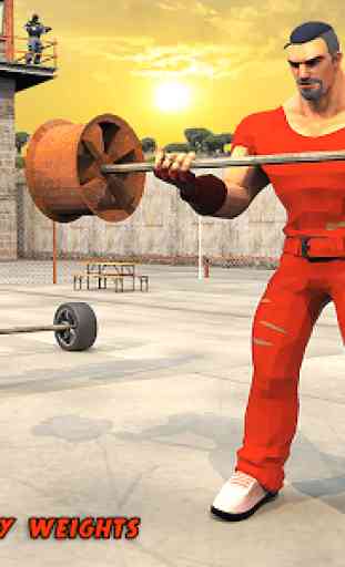 Prison Workout Gym 3D: Jail House Equipment 2