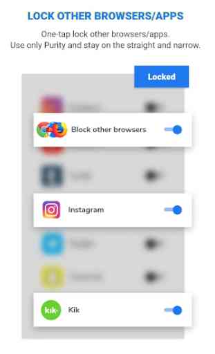 Purity - Safe Browser, Porn Block Filter App Block 4