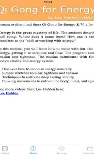 Qi Gong for Energy & Vitality 3