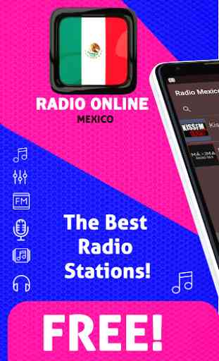 Radio Mexico Free - Mexican Stations AM FM 1