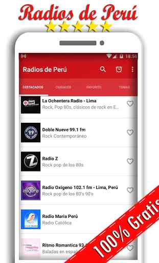 Radios de Peru Live Free 1