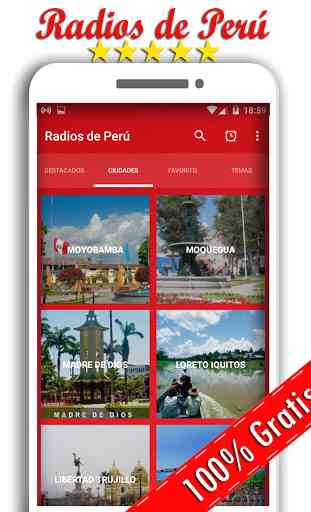 Radios de Peru Live Free 2