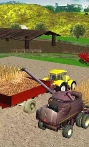 Real Farming Tractor Trolley Simulator; Game 2019 4