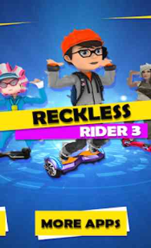 Reckless Rider 3D Hoverboard 1