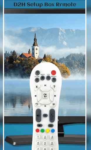 Remote Control For D2h Set Top Box 2