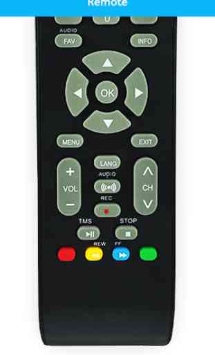 Remote Control For SUN DIRECT DTH Set top box 2