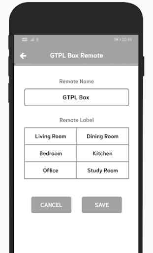 Remote For GTPL Set Top Box 4