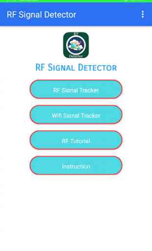 RF Signal Detector RF Signal Tracker 4