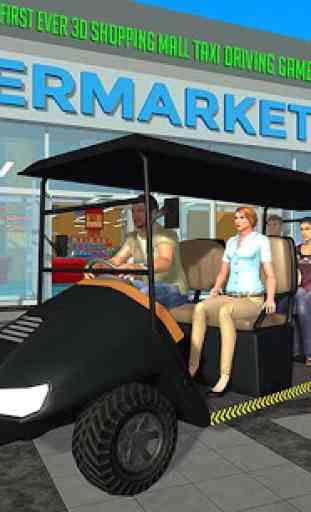 Shopping Mall Easy Taxi Driver Car Simulator Games 2