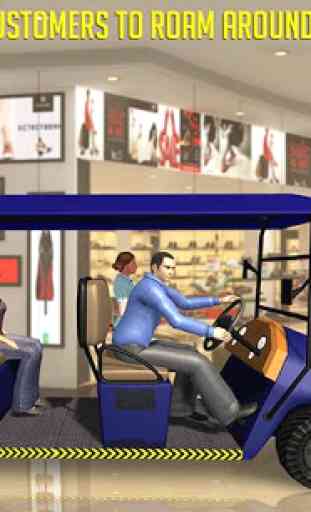 Shopping Mall Easy Taxi Driver Car Simulator Games 3