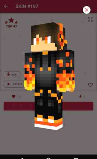 Skins YouTubers for Minecraft PE 3